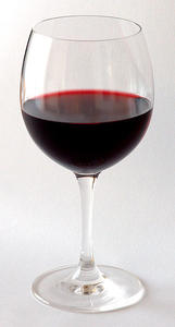 Verre vin rouge